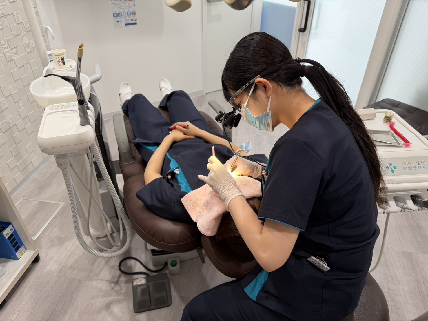🦷 新人スタッフの相互実習の様子をご紹介します✨