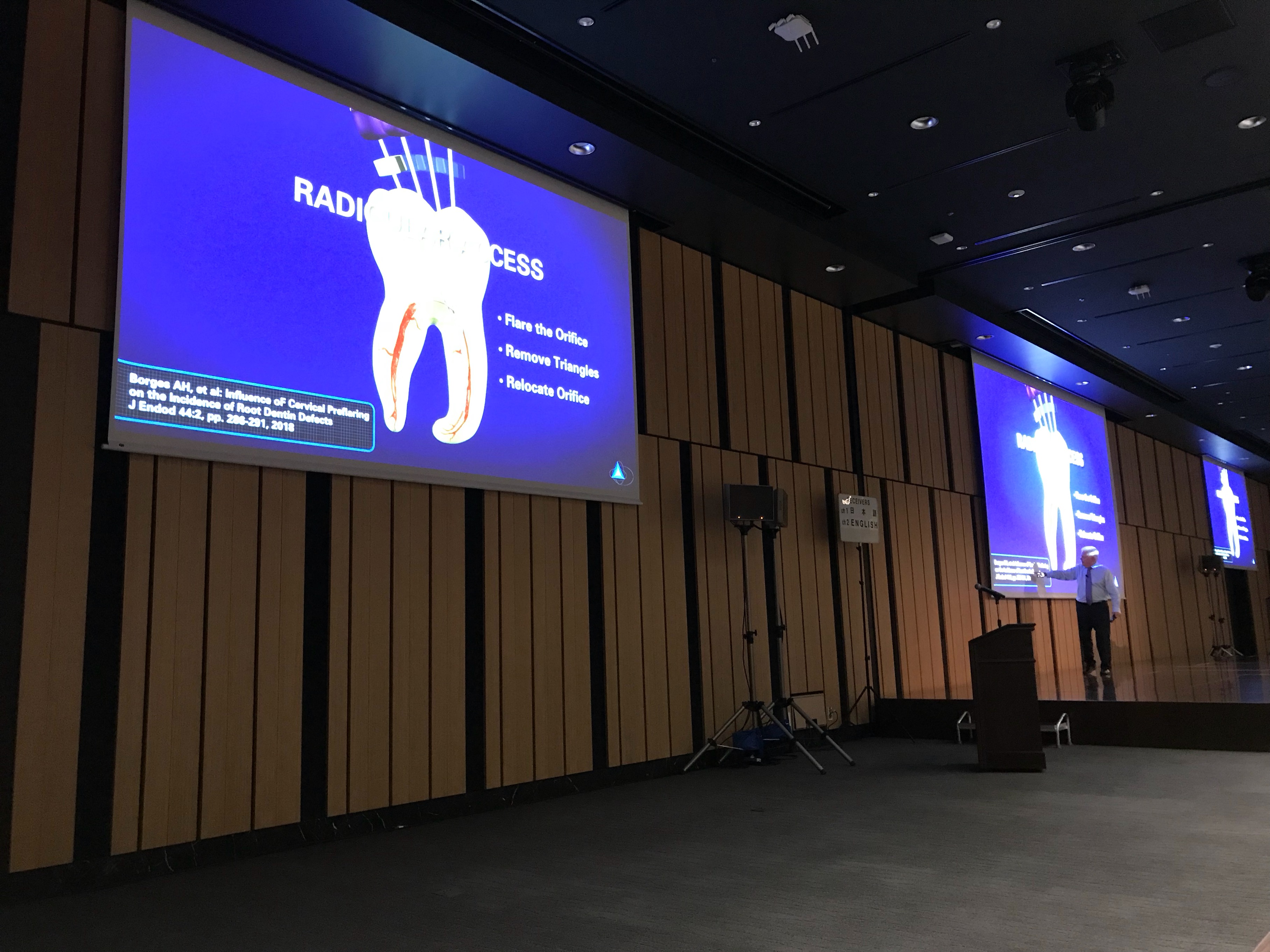 真のMIE(Minimally Invasive Endodontics)に迫る！  Dr.Clifford Ruddle来日記念講演 2018に参加しました